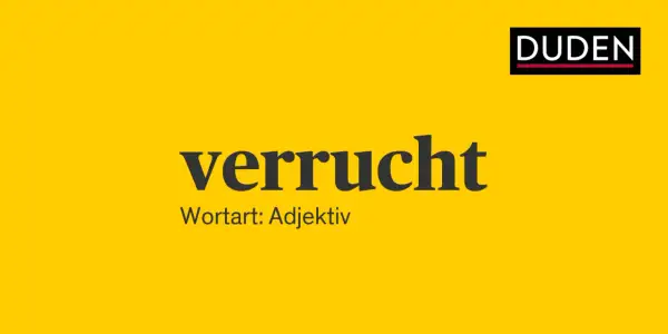 Das Wort "verrucht" bedeutet, dass etwas unanständig, lasterhaft oder moralisch fragwürdig ist. Duden erklärt die verrucht bedeutung.